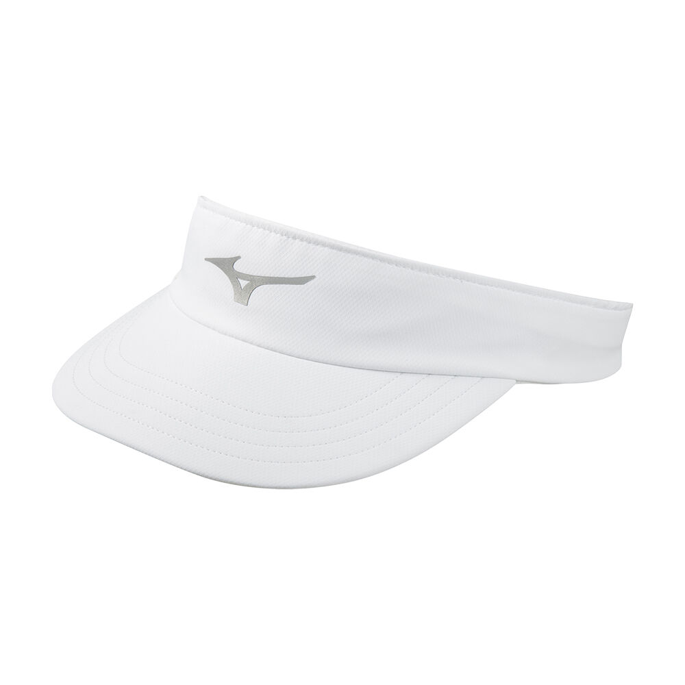 Viseira Mizuno Running DryLite - Homem - Branco - CVYWJ6714